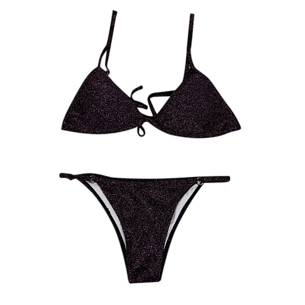Baddräkt i plusstorlek för kvinnor Baddräkt för kvinnor Print Baddräkt fylld SET med massivt print Badkläder Strandkläder Baddräkter Purple L