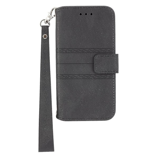 Präglat case till Iphone 15 Black