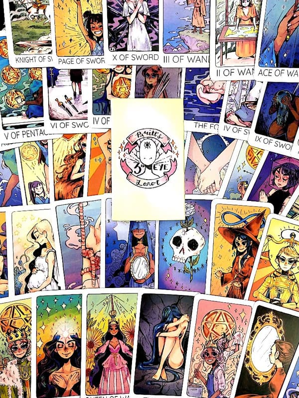 Britts Third Eye Oracle Tarot Card Spådomskort