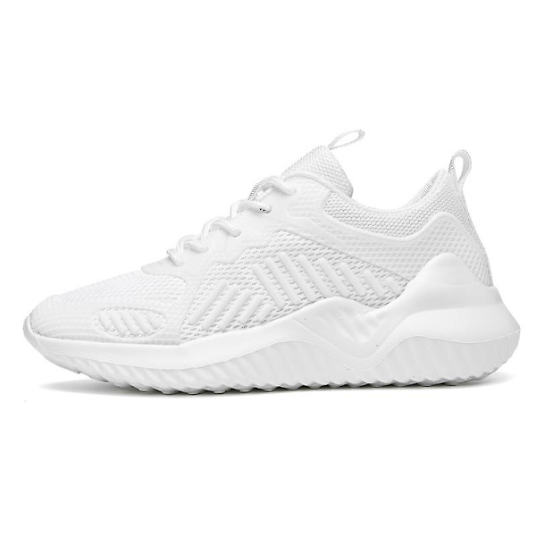 Herrsneakers Löptennisskor Lättviktsventilerande Sport Athletic 3C6851 White 35