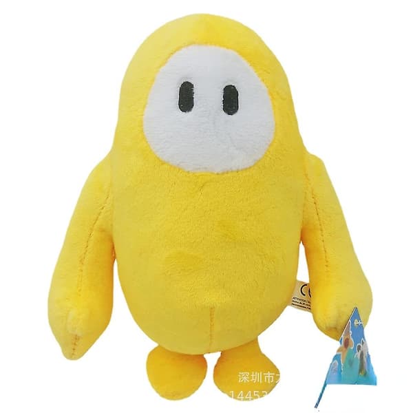 Fall Killar Plysch Doll Kudde 18cm-gul