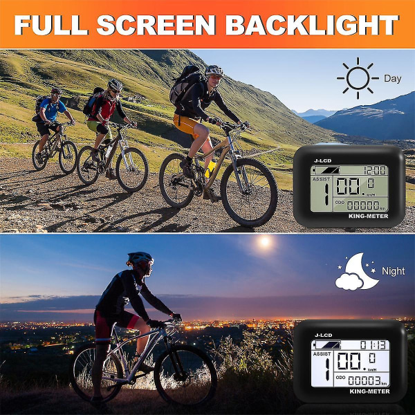 King-meter J-LCD Display Elcykel Instrument Monitor E-cykel Speeder Panel Led Tft Kit null none