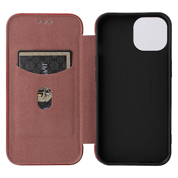 Phone case till iPhone 15 Plus Brown