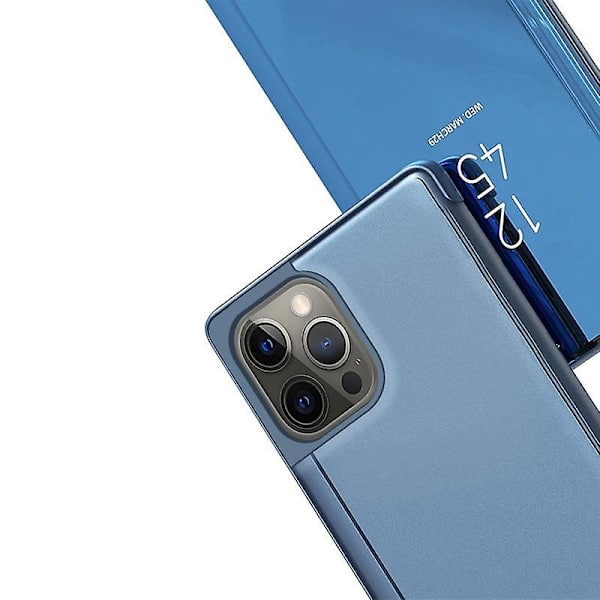 Pläterad case för iPhone 15 Plus Blue