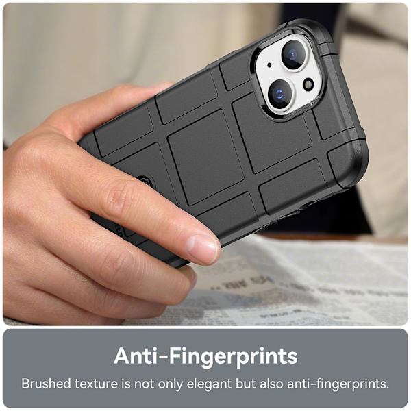 TPU phone case för iPhone 15 Black