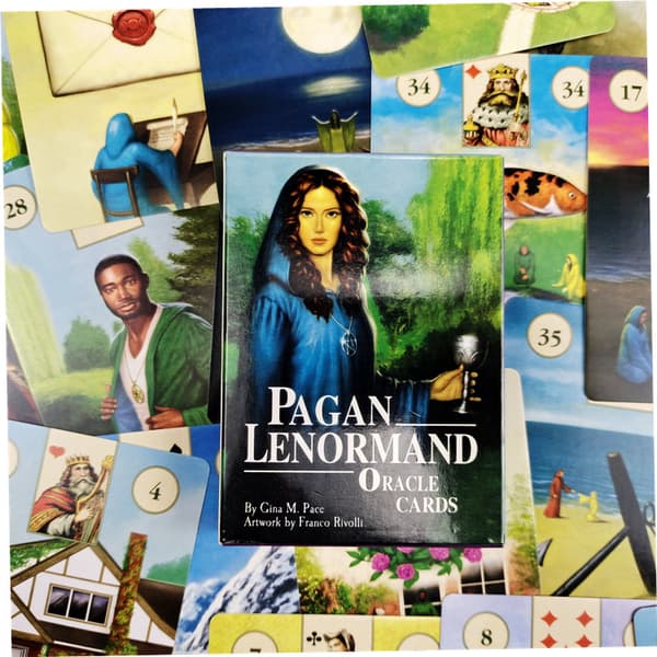 hedniska Lenormand spådomskort