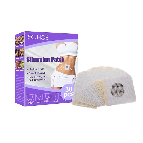 Eelhoe Slimming Body Shaping Patch stramar åt lata människors tunna magarmar Slimmande naveldekal null none