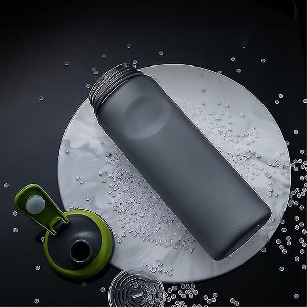 Advanced Sports Water Cup Plast Cup Stor kapacitet utomhus drickskopp Bärbar Gray