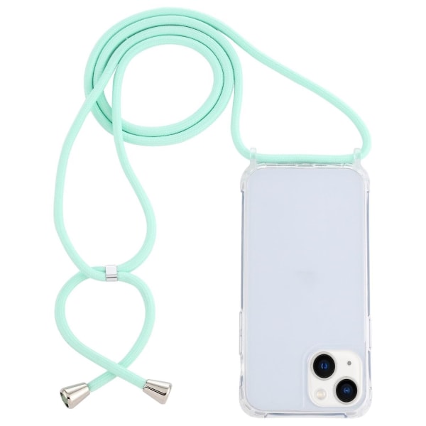 Akrylairbag Stötsäkert case för iPhone 15 Plus Light green