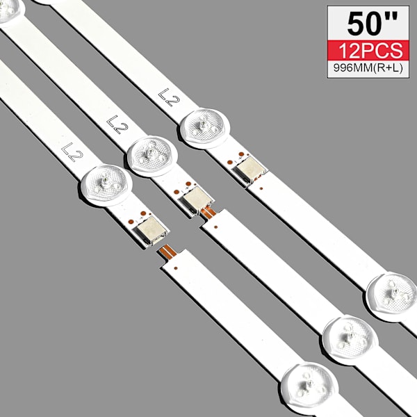 Ny del LED-bakgrundsbelysningslist för LIG 50LN5600 50LN575S 50LA6230 50LN577S 50LA620S 6916L-1272A 6916L-1241A 6916L-1273A6916A-1276A null none