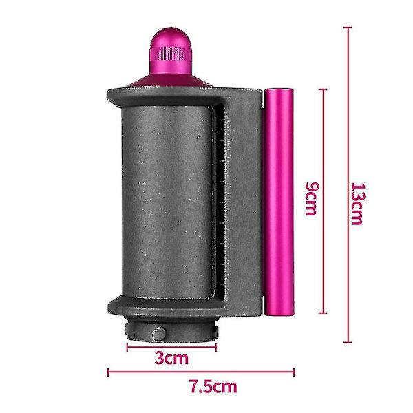 För Dyson Airwrap Hs01/hs05 Antiflygande vindmunstycke Rose Red null none