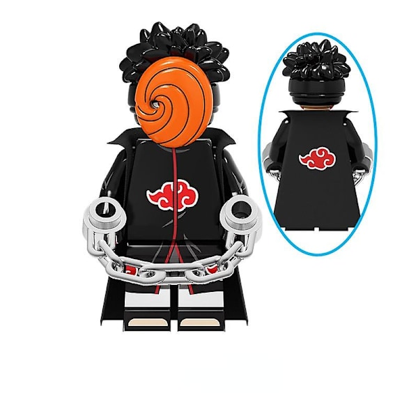 naruto byggstenar små partikel montering leksak