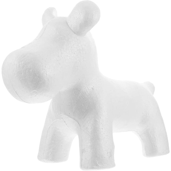 Styrofoam Polystyrene Modellering Skum Polystyren Hundformer Vita Craft Foam Bollar För Gör-det-själv Rose Valp Blomsterdekor Jul Mittpunkt Cra null none