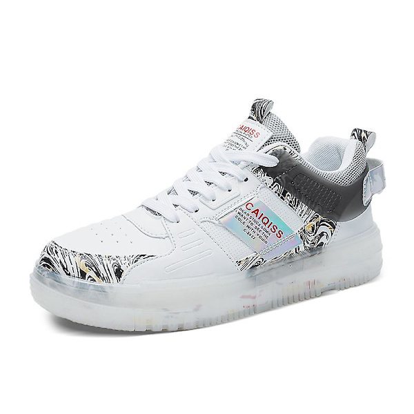 Herrsneakers Andas löparskor Dammode Sportskor 5510 White 39