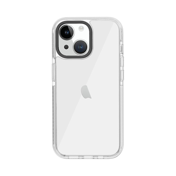 Transparent phone case för iPhone 15 Plus White