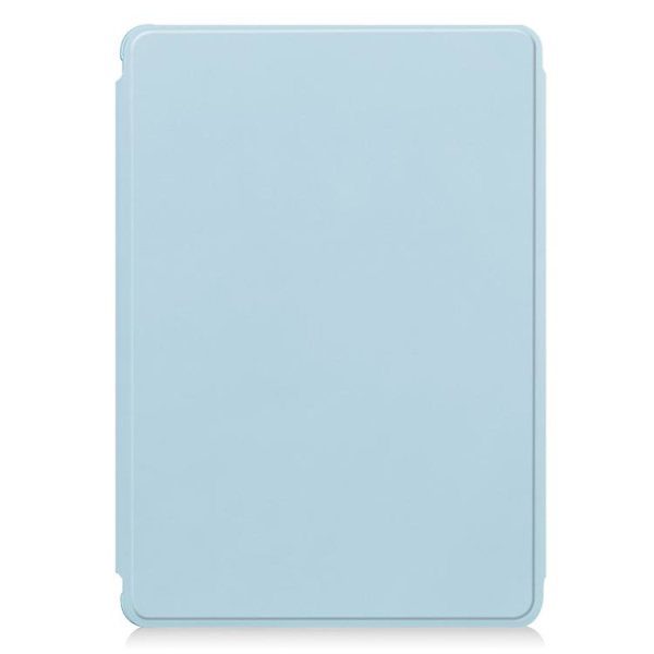 För Samsung Galaxy Tab S9 Fe+ 360 Rotation Transparent Smart Case Med Tangentbord Sky Blue