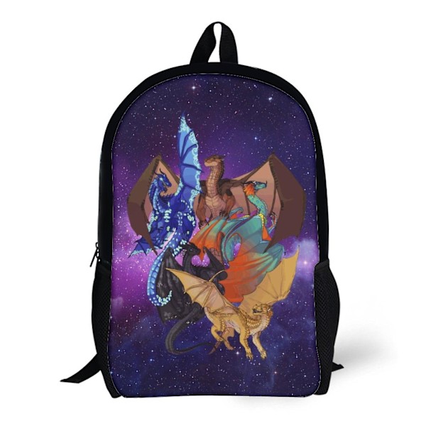 Wings Of Fire Dragon Ryggsäckar Basic Shoulder Daypack Bokväska Ryggsäck Ryggsäck-NFe140 null none