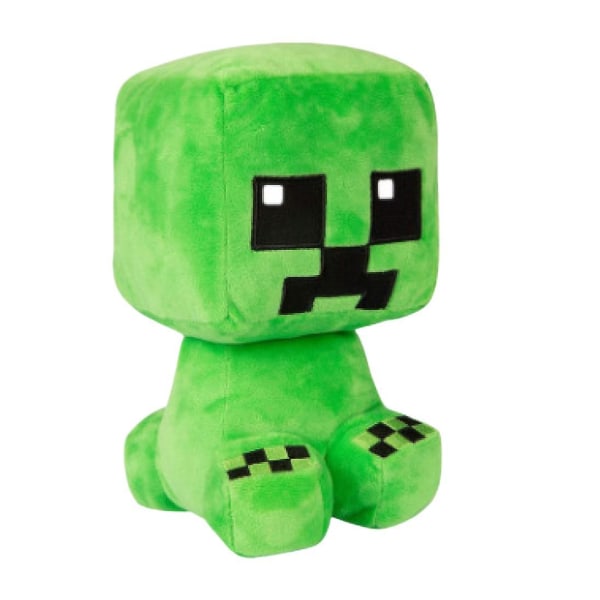 Minecraft gosedjur plyschdocka, 10,2" mjuk kramkudde Zombieleksaker, Creeper Enderman Baby Pig Wolf Robust utsökt present till videospel null none