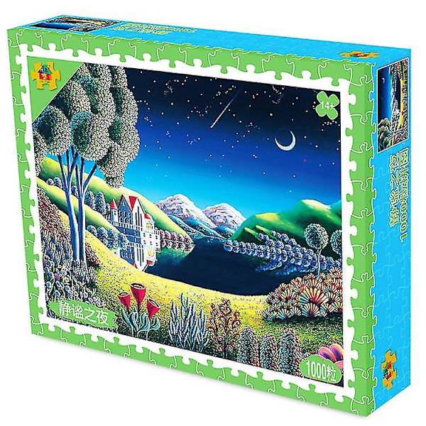 DIY Sublimat Blank Brain Teaser 1000 Board Toy Games Yanlieso 1