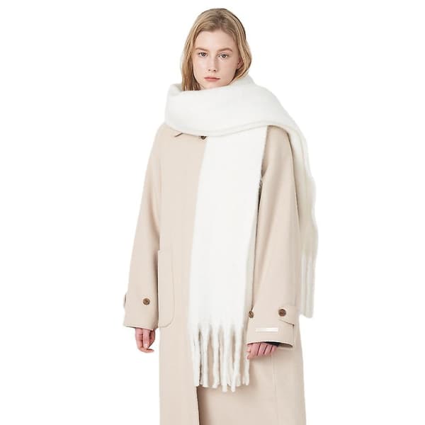 Vinter Cashmere Scarf Med Tofs