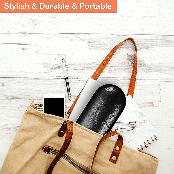 Dubbellagers case Portabelt case Case Black W ith mirror 1