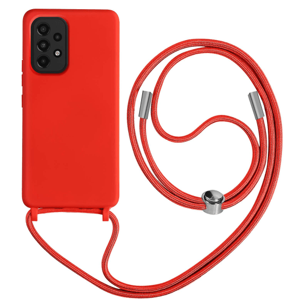Samsung Galaxy A33 5G Halvstyvt case på 80 cm Red