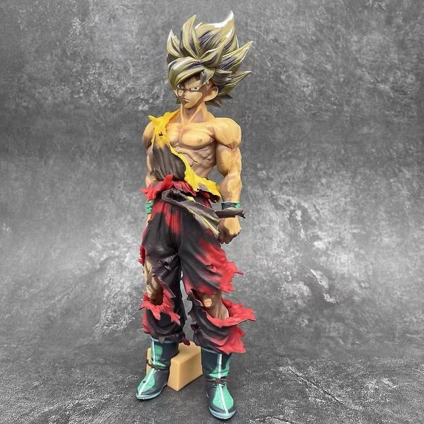 Anime Dragon Ball Z Figur Son Goku Figurer Monkey King Actionfigur Modell Prydnadsföremål Samling Tecknad Kawaii Barnleksaker Present C wukong lv