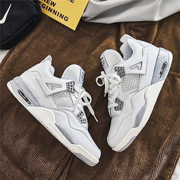 Herrsneakers Andas löparskor Mode Damsportskor 02 WhiteGray 44