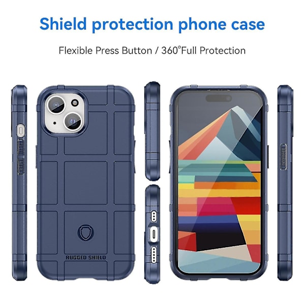 Tpu phone case för Iphone 15 Blue