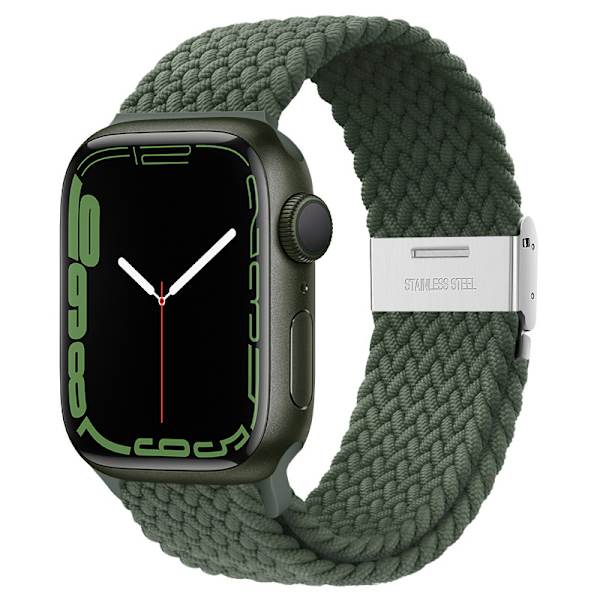 Lämplig för apple watch band Mörk olivgrön #38/40/41mm