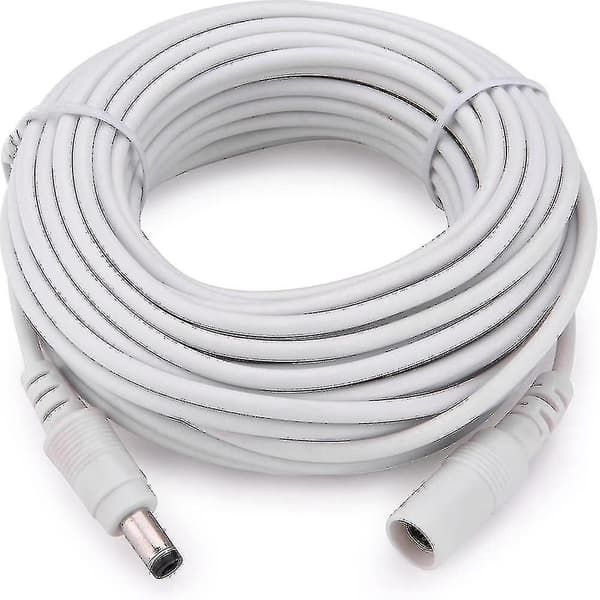 Dc 12v power förlängningskabel Förläng kabel 0.5M Black none