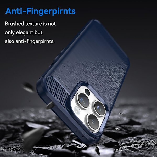 TPU phone case för iPhone 15 Pro Max Blue