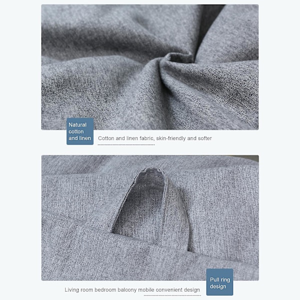 Extra Large Bean Bag Stolar Soffa Cover Lazy Lounger För Vuxna Barn Inomhus Blue 100 * 120cm