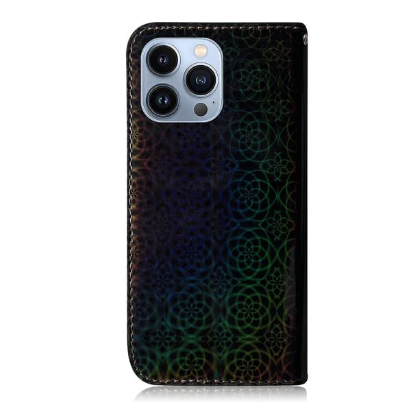 Färgglatt case för iPhone 15 Pro Black