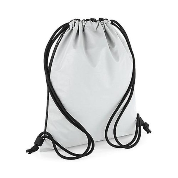 BagBase Unisex Reflex Gymsac Black Reflective One Size