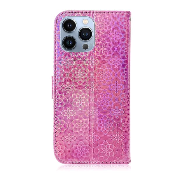 Färgglatt case för iPhone 15 Pro Pink