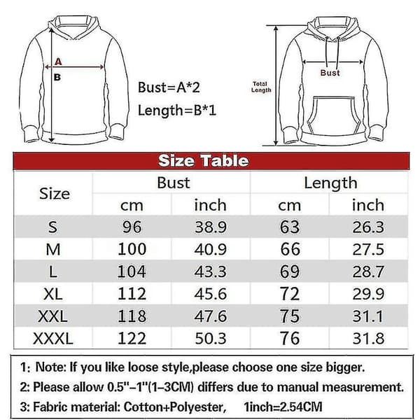 Höst/vinter Luvtröja herr Print Huvjacka Sweatshirt #vit M