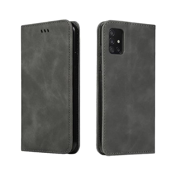 För Samsung Galaxy A51 5g Busines Case Dark Grey