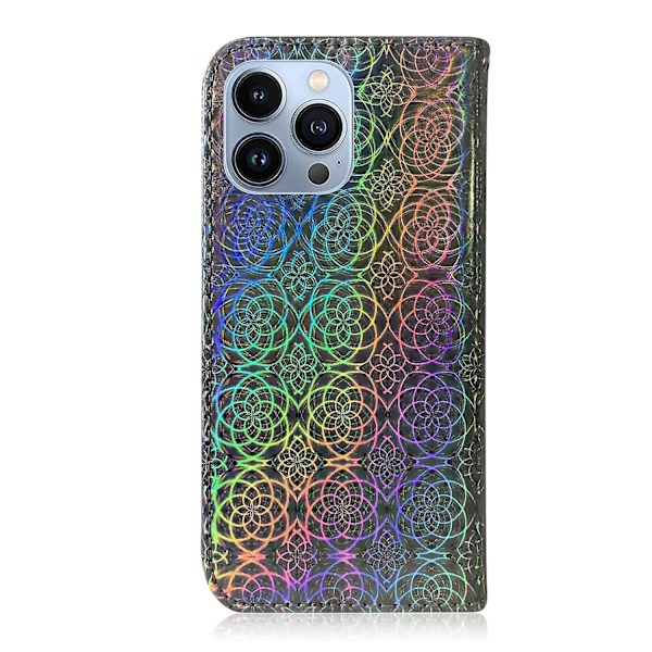 Färgglatt case för iPhone 15 Pro Max Silver