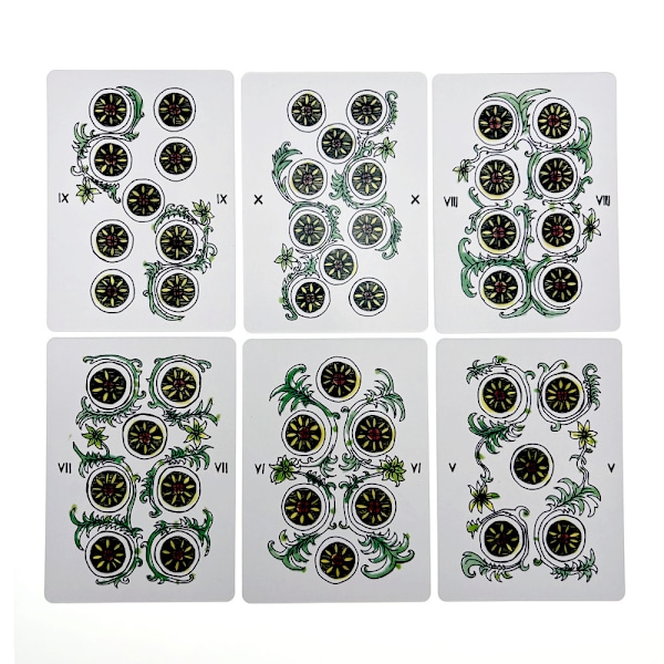 Marshmallow Marseille Tarot Divination Cards