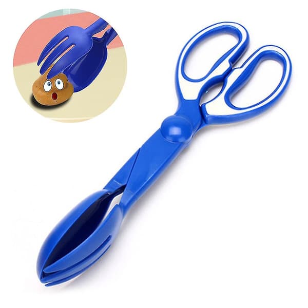 Avfallssaxspade Pick Clamp kompatibel med hundkattbajs Blue