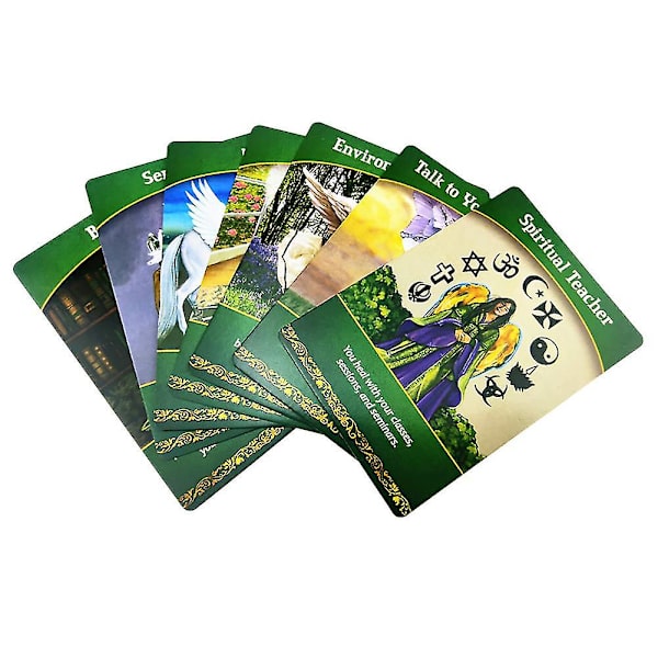 Blå 44st/ set Tarotkort Spådomsspel null none