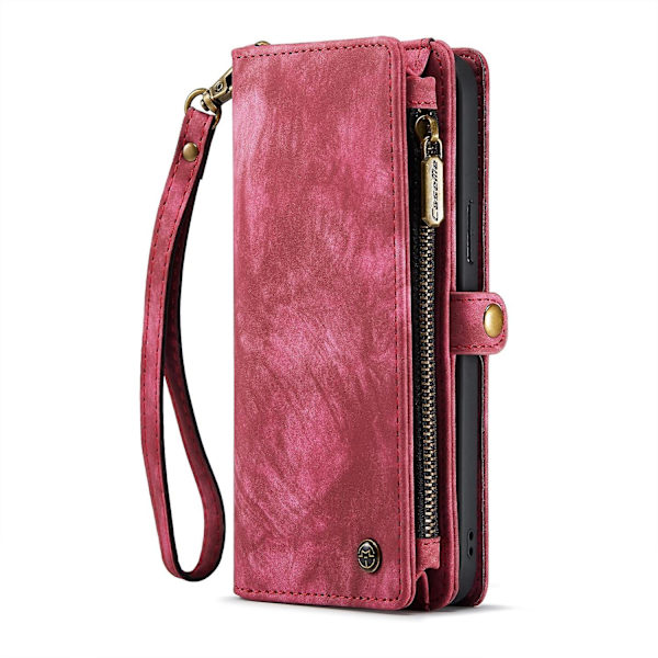 CaseMe 008 PU case för iPhone 15 Plus Red