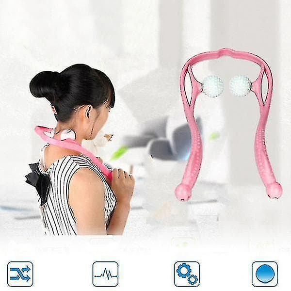 För Neck Control Roller Relief Fatigue Massage (Blå) WS17728 null none