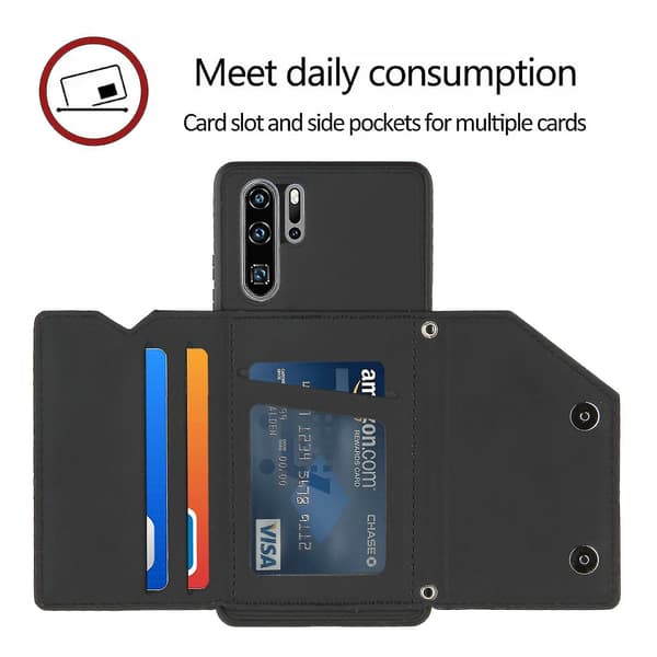 För Huawei P30 Pro Skin Feel Case Black