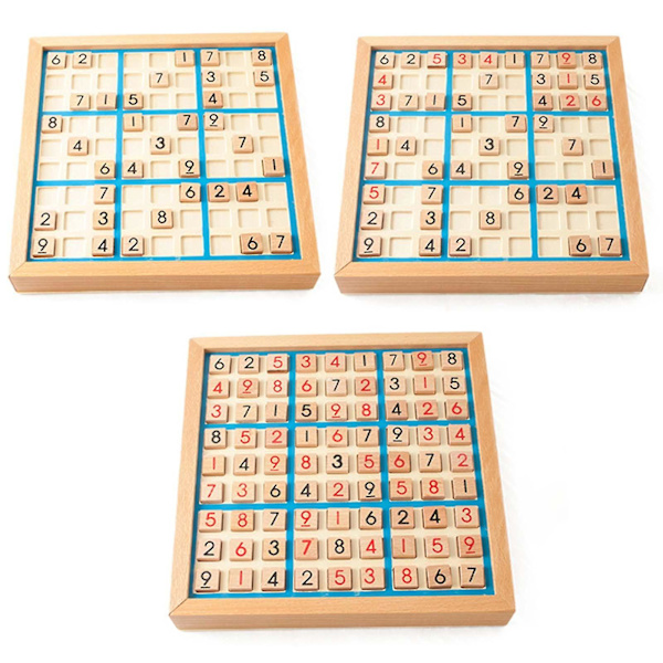Interaktiv schack Sudoku spelplan Omedelbar minnesträning för förskolebarn Pink