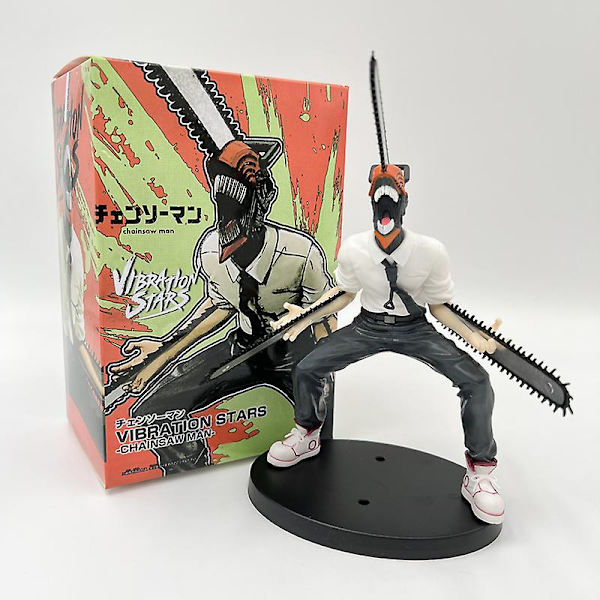 19cm Motorsåg Man Denji Anime Figur Power/denji Action Figur Motorsåg Man Denji Figurine Vuxen Samlarobjekt Modell Docka Leksak Present C 19cm With Retail Box