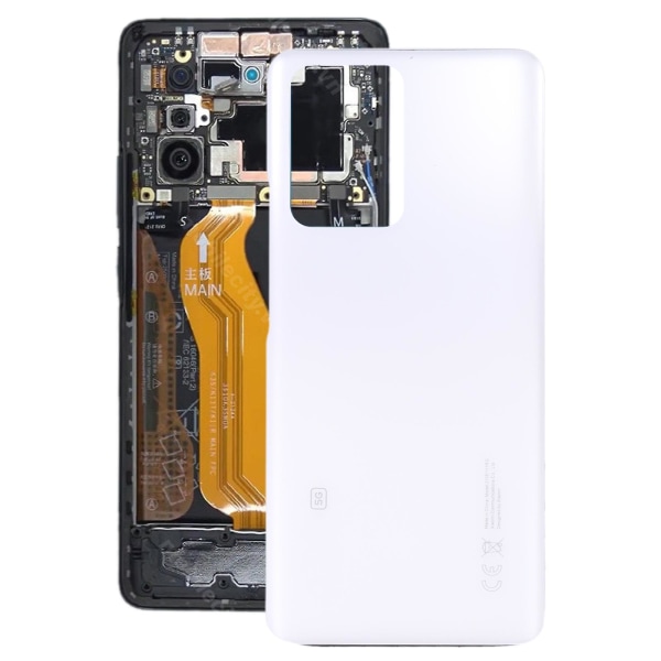 Cover för glasbatteri till Xiaomi 11t/11t Pro White