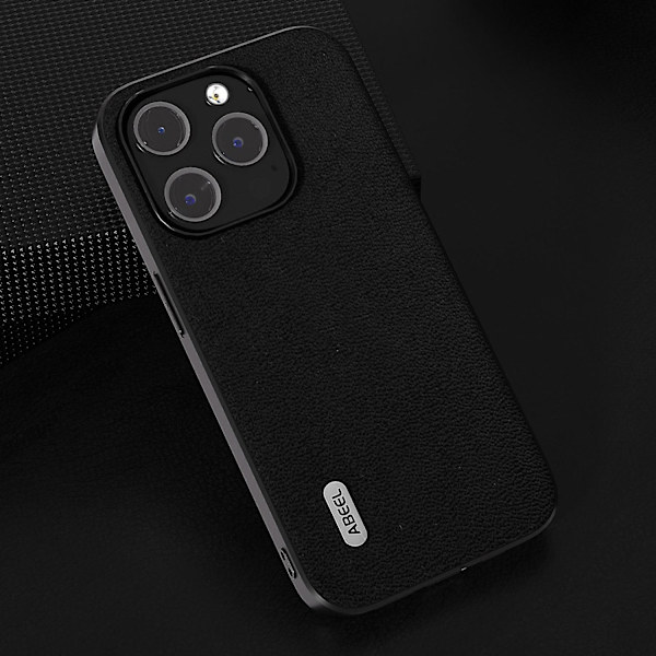 ABEEL Luolai-serien phone case för iPhone 15 Black