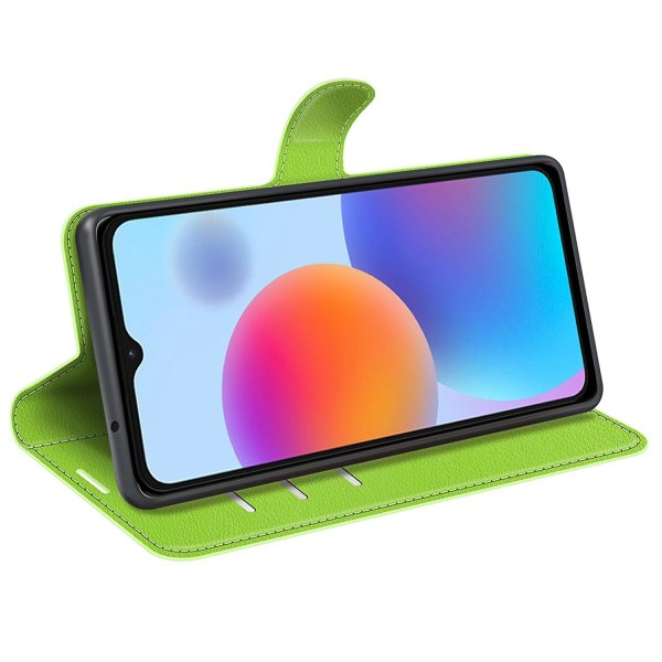 För ZTE Blade A52 anti-scratch case PU Läder TPU Innerskal Dropsäkert Flip Folio Cover null none